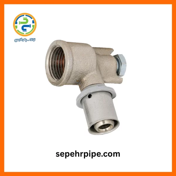 زانو دیواری پرسی سایز 16*1/2 ایزی پایپ