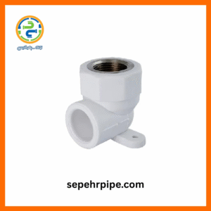 زانویی یکسر بوشن بستدار تک لایه سپهر پایپ sepehrpipe