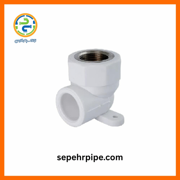 زانویی یکسر بوشن بستدار تک لایه سپهر پایپ sepehrpipe