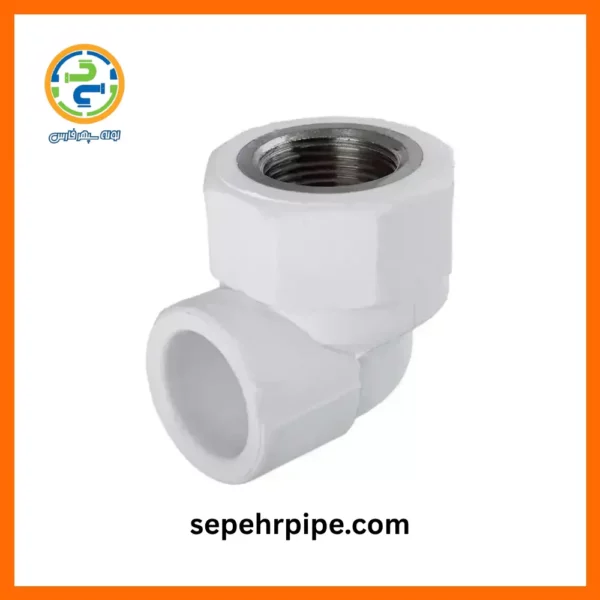 زانویی یکسر بوشن تک لایه سپهر پایپ sepehrpipe