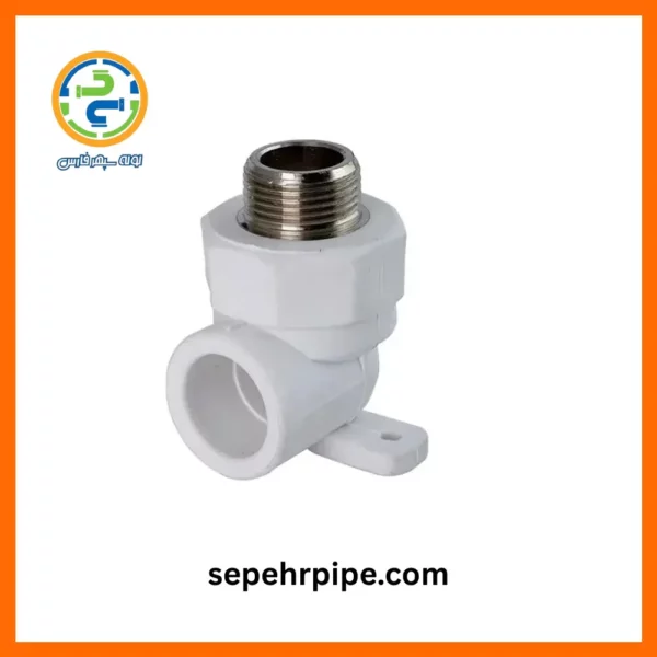 زانویی یکسر مغزی بستدار تک لایه سپهر پایپ sepehrpipe
