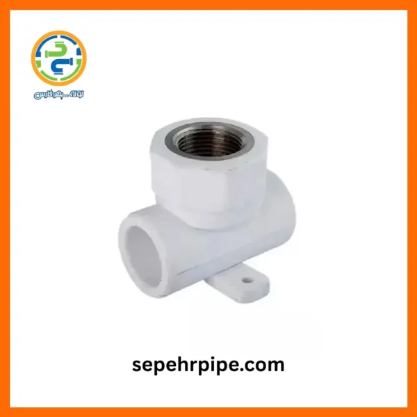 سه راهی یکسر بوشن بستدار تک لایه سپهر پایپ sepehrpipe