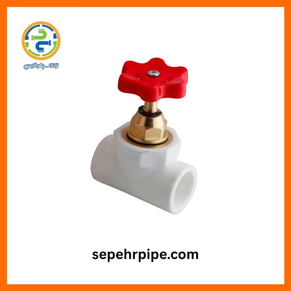 شیر فلکه تک لایه سپهر پایپ sepehrpipe