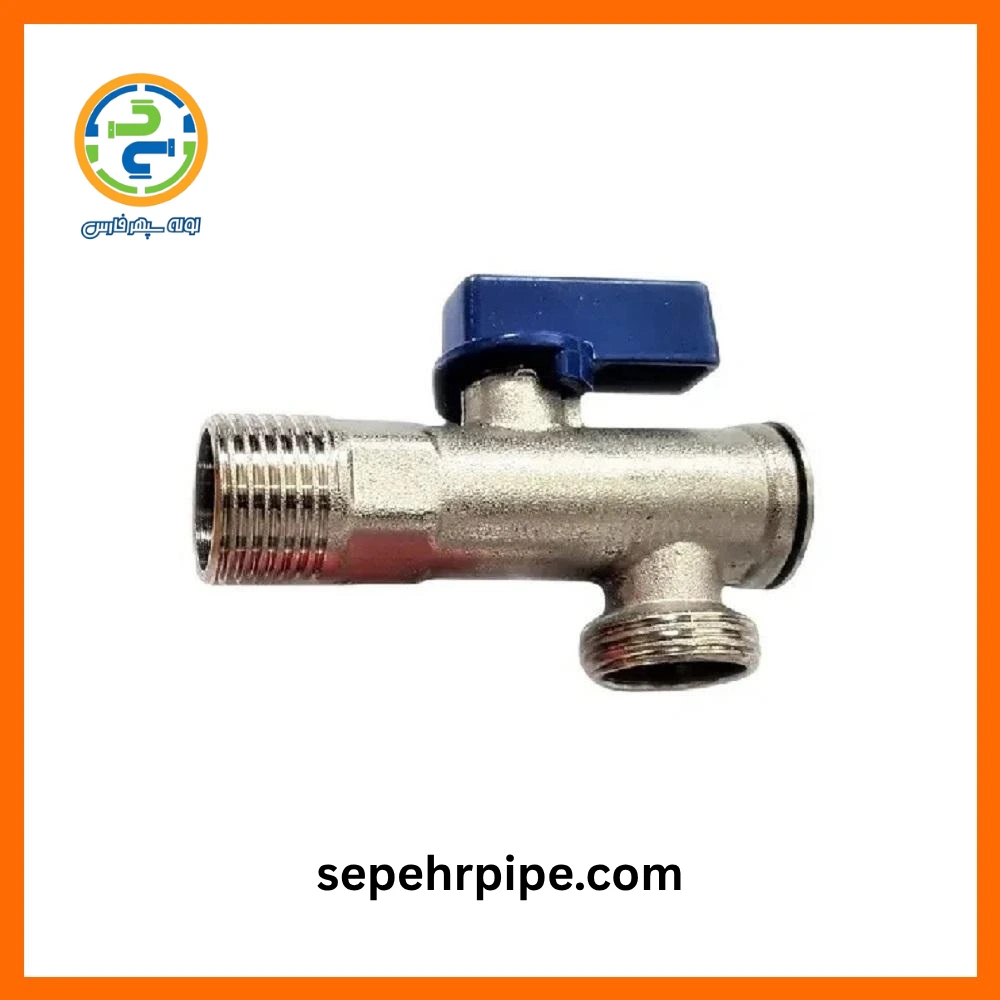 شیر پیسوار برنجی 1.2 سپهر پایپ sepehrpipe