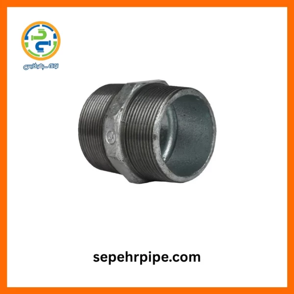 اتصال مغزی گالوانیزه سایز 3/4 اینچ چینی (معادل نمره 2/5 لوله‌ اتصالات فلزی)