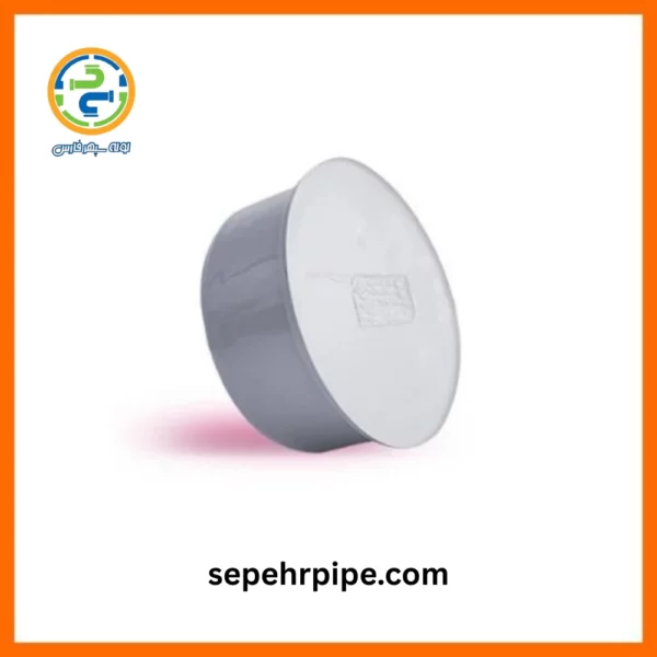 درپوش کپ توکار U-PVC سایز 125 گلین لعل اصفهان پی وی سی