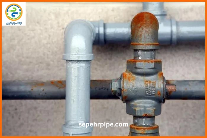 لوله اتصالات گالوانیزه فلزی